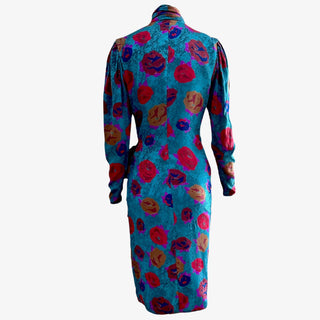 Silk Wrap Dress, Fall 1985