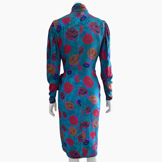 Silk Wrap Dress, Fall 1985
