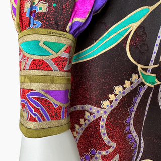 Printed Silk Tunic Dress