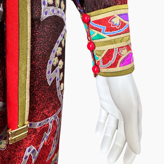 Printed Silk Tunic Dress
