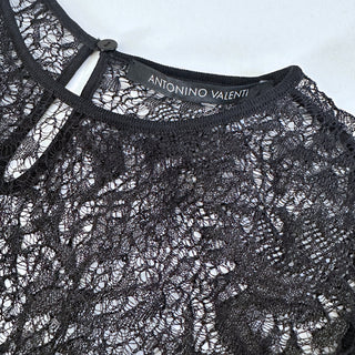 Black Lace Cocktail Dress, Fall 2018